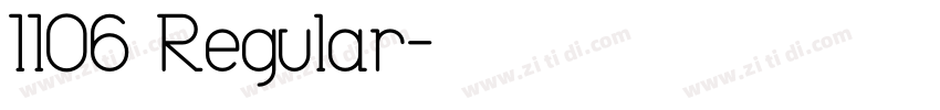 0095 Regular字体转换